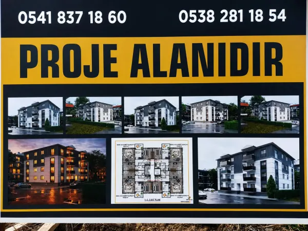 Sakarya Hendek Başpınar'da 110 m² Satılık Daire, Projeden Taksit Seçeneği