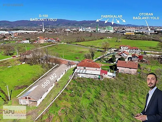 TAPUHANE YASİR YÜKSEKTEN 500M2 DEPO