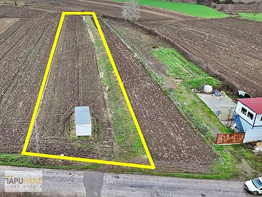 A. ÇALICADA YAPI KAYIT BELGELİ 2598 M2 ARSA İÇİNDE KONTEYNER