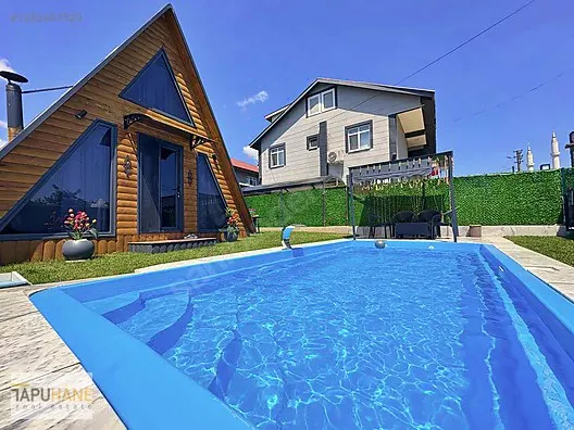 TAPUHANEDEN 3 KATLI MÜSTAKİL EV + BUNGALOV+HAVUZ+KAMELYA+PEYZAJ
