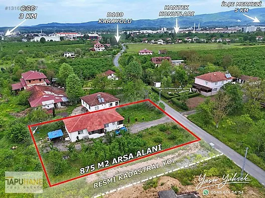 TAPUHANE REAL ESTATE - YASİR YÜKSEK'TEN AKOVADA MÜSTAKİL EV