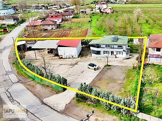 TAPUHANE'DEN 1500 M2 ARSA İÇİNDE SATILIK 2 KATLI MÜSTAKİL EV